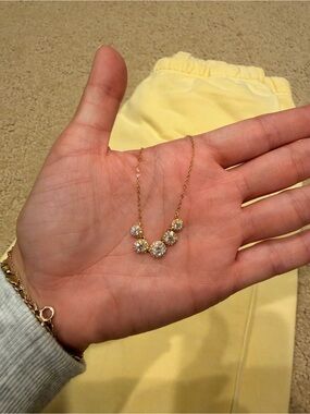 Nadri gold plated necklace